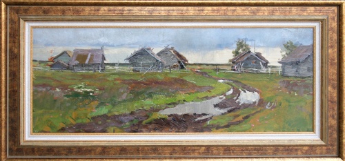 Стожаров В.Ф. "Дождь прошел", 1957 г. Стожаров В.Ф. "Дождь прошел", 1957 г.