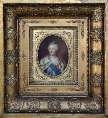 "Портрет Екатерины II". 1793 г. "Портрет Екатерины II". 1793 г.