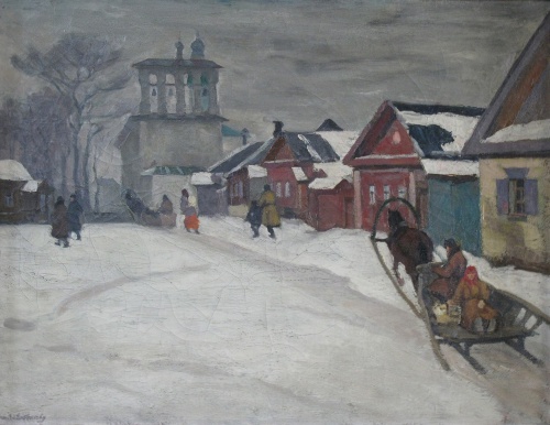 "Псков зимой". Вторая пол. 1920-х гг. "Псков зимой". Вторая пол. 1920-х гг.