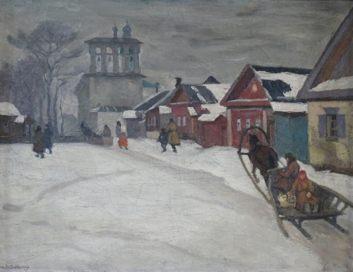 "Псков зимой". Вторая пол. 1920-х гг.