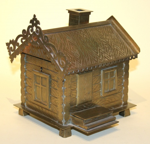 Шкатулка" Изба". Россия. 2-я пол. ХIХ в. Шкатулка" Изба". Россия. 2-я пол. ХIХ в.