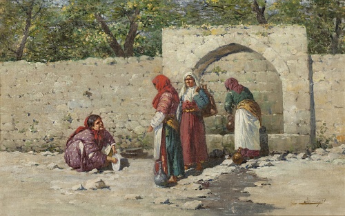 Зоммер Р.К. "У источника". Зоммер Р.К. "У источника".