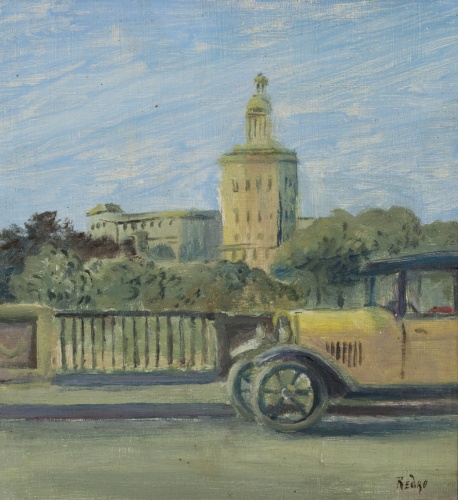 "В автомобиле". Конец 1920-х-н. 1930-х гг. "В автомобиле". Конец 1920-х-н. 1930-х гг.