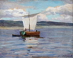 Аладжалов М.Х. (1862-1934). "На Волге" (написан до 1920-г года) Аладжалов М.Х. (1862-1934). "На Волге" (написан до 1920-г года)
