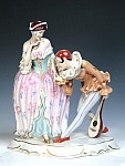 Фигурка "Арлекин и Коломбина", 1920-1930-е гг. Фигурка "Арлекин и Коломбина", 1920-1930-е гг.