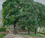 Васнецов Аполлинарий Михайлович "Московский дворик летом", 1910-20 гг. Васнецов Аполлинарий Михайлович "Московский дворик летом", 1910-20 гг.