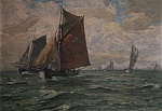"Морской пейзаж". Европа. Rich Gurschmidr "Морской пейзаж". Европа. Rich Gurschmidr