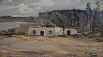 Мешков В.В. "Дома у реки", 1929 г. Мешков В.В. "Дома у реки", 1929 г.