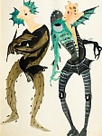 Эскизы костюмов, 1970-е гг. Эскизы костюмов, 1970-е гг.