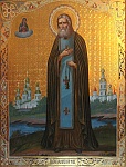 "Преподобный Серафим Саровский". Начало ХХ века. Владимирские иконописные села. "Преподобный Серафим Саровский". Начало ХХ в. Владимирские иконописные села.