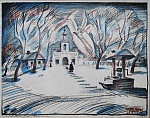 "Скит и святой колодец", 1990 г. "Скит и святой колодец", 1990 г.