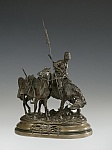 Лансере Е.А. "Запорожец после битвы". Вторая половина 1870-х-начало 1880-х гг. Лансере Е.А. "Запорожец после битвы". Вторая половина 1870-х-начало 1880-х гг.