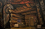"Эскиз декорации к опере "Иван Сусанин", 1967 г. Солодовников Л.Л. "Эскиз декорации к опере "Иван Сусанин", 1967 г. Солодовников Л.Л.