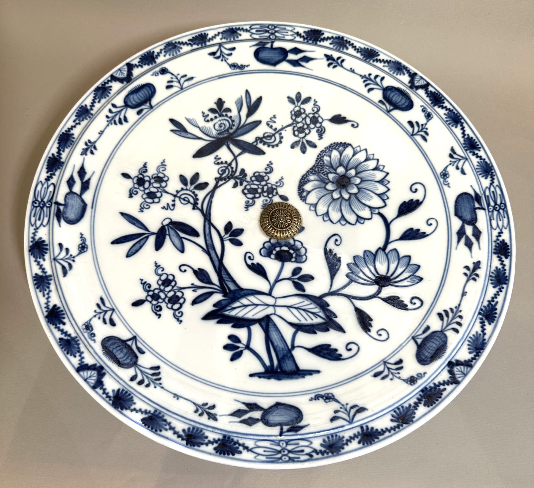 Ваза для торта, автор Мейсенская фарфоровая мануфактура (Meissen Porzellan), Антикварный фарфор — миниатюра 3