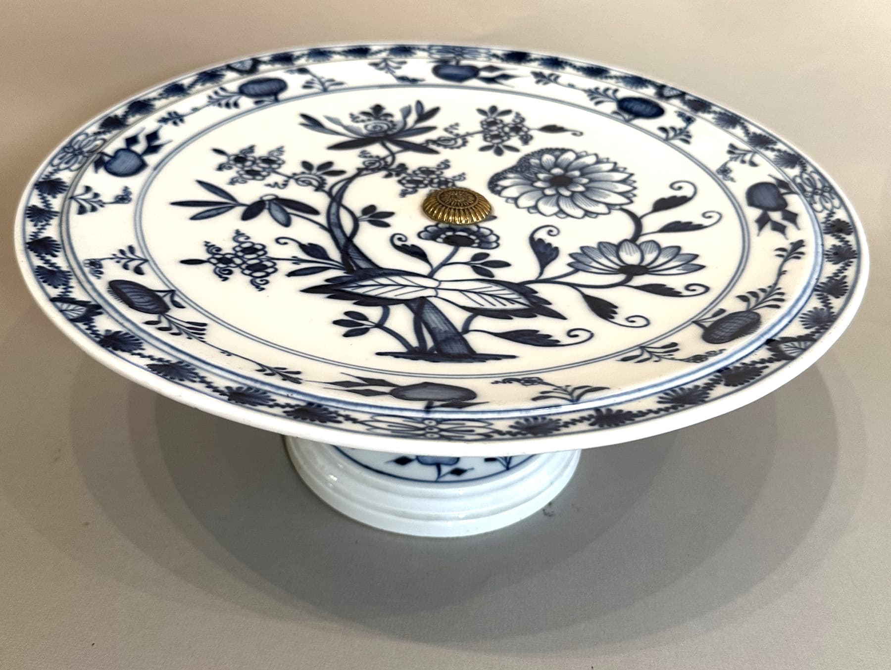 Ваза для торта, автор Мейсенская фарфоровая мануфактура (Meissen Porzellan), Антикварный фарфор