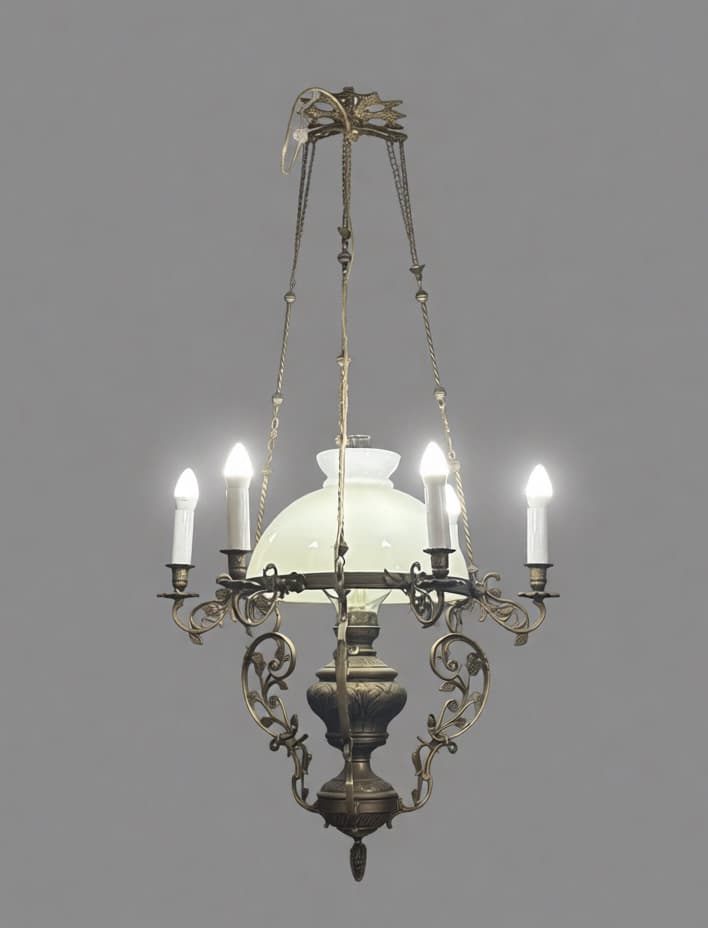 Люстра, Осветительные приборы